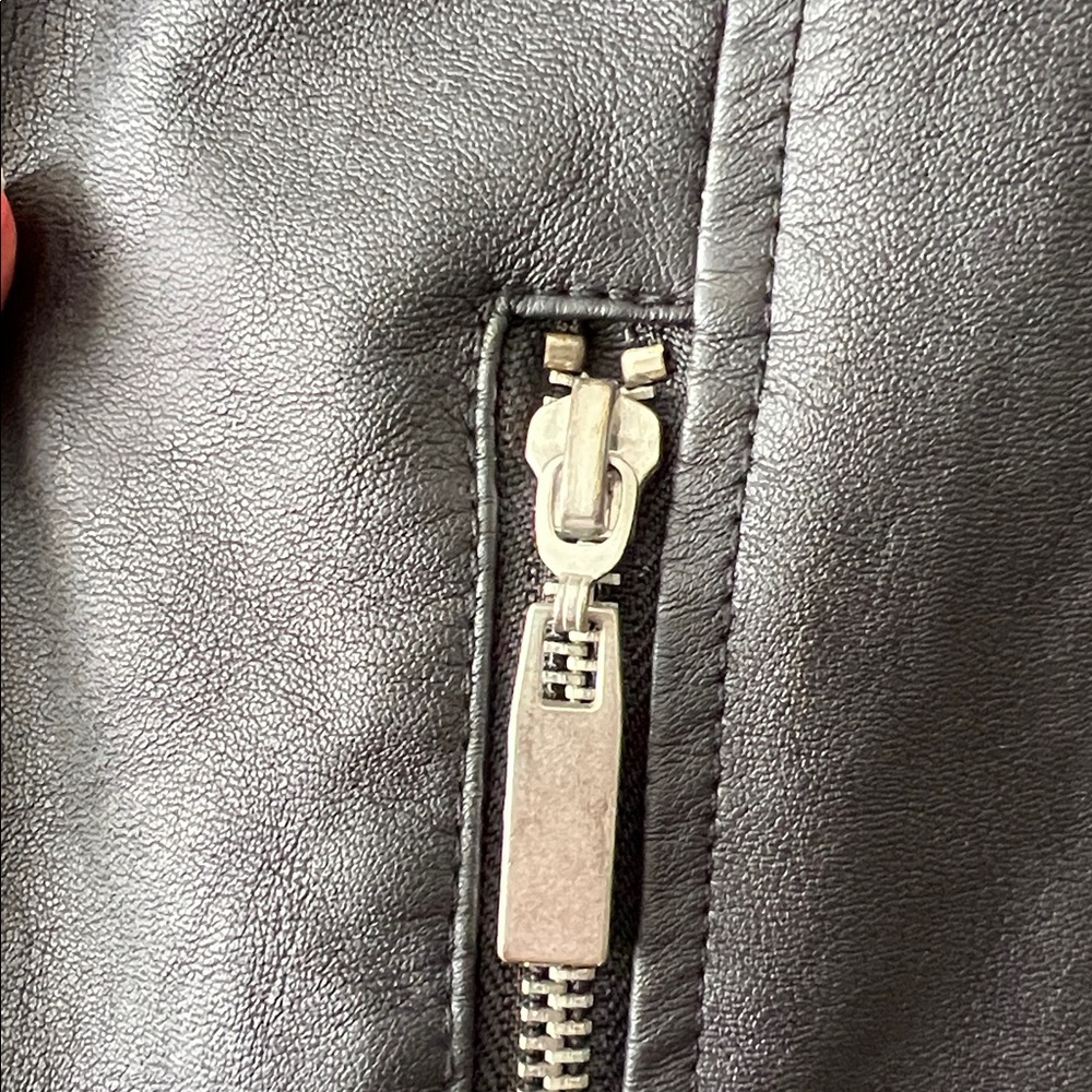 New York & Co faux leather jacket - Picture 7 of 8